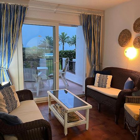 Sea & Pool View Garden Apartment Las Palmeras Nerja Kültér fotó